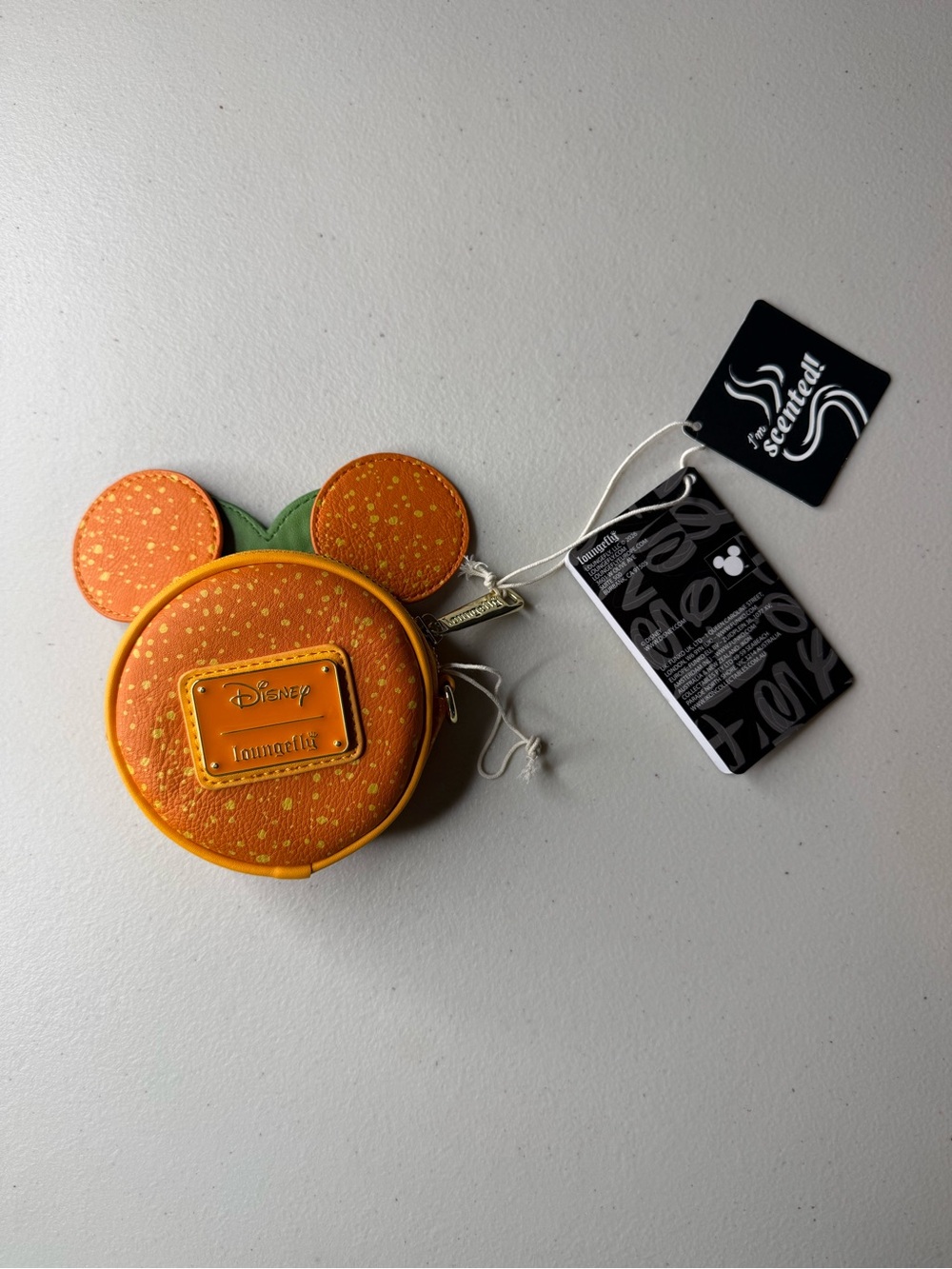 NWT Loungefly Disney Minnie Mouse Orange Scented Coin Purse BoxLunch Exclusive - Picture 5 of 9